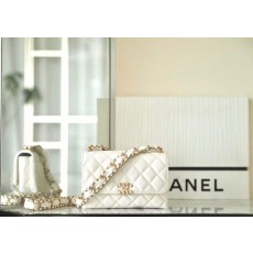 샤넬 23K 19 체인 더블 포켓 플랩백 13*18*6cm