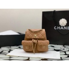 샤넬 23P 듀마 투포켓 미니 백팩 17.5*16.5*10cm