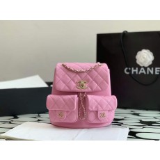 샤넬 23P 듀마 투포켓 스몰 백팩 21*20*12cm