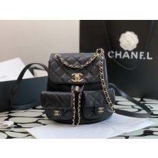 샤넬 23P 듀마 투포켓 스몰 백팩 21*20*12cm