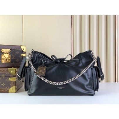 루이비통 24ss 캐리올 다크 블랙PM M24861 33.5x23x15cm